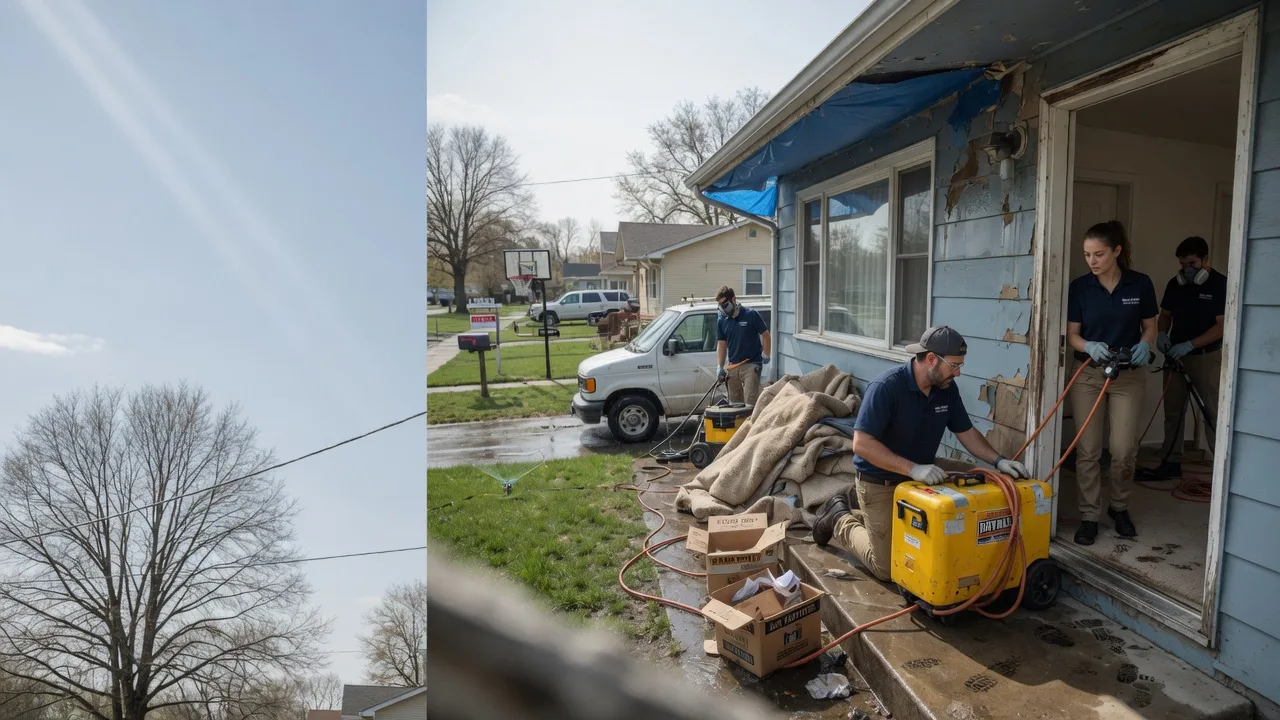 Basement Flood Cleanup in Hannibal, OH near me